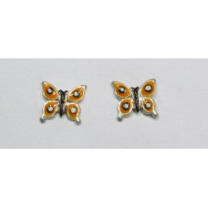 Butterfly Ear studd-silver